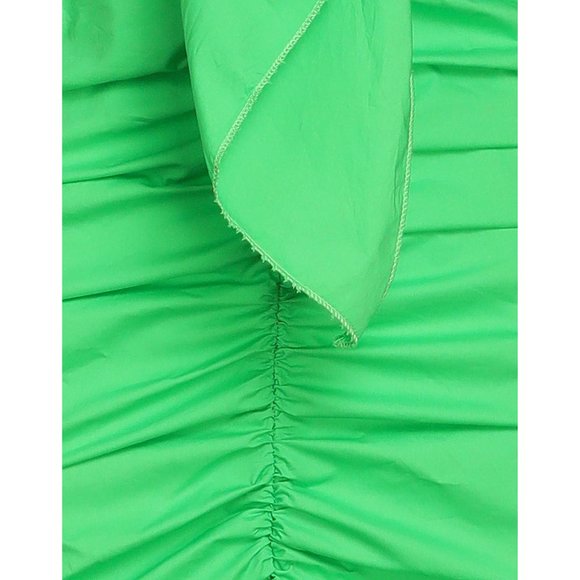 HAVEONE Elegant Italian Cotton Pencil Dress, Sz Small, in Green Color - Picture 4 of 4